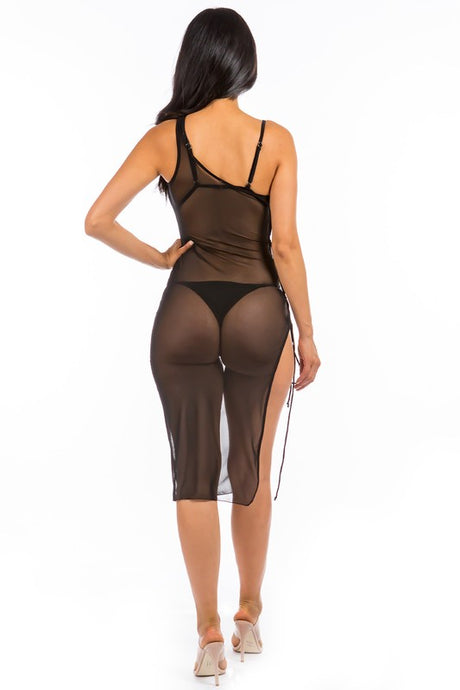 Sheer Sexy One Shoulder Cover Up king-general-store-5710.myshopify.com