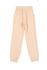 Cream Jogger Drawstring Sweatpants