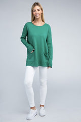 Viscose Front Pockets Sweater king-general-store-5710.myshopify.com