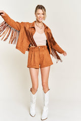 PLUS Suede Studded Fringe Jacket king-general-store-5710.myshopify.com