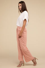 Casual Waffle Trouser Pants