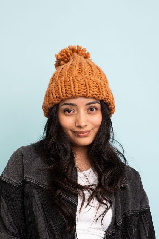 Soft Chunky Cable Knit Beanie king-general-store-5710.myshopify.com