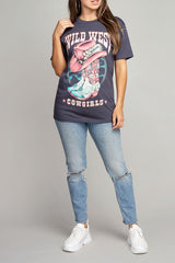 Wild West Cowgirls Graphic Top