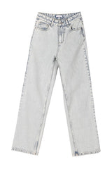 Pale Blue High Waist Denim Jeans king-general-store-5710.myshopify.com