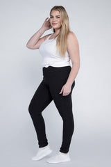 Plus Everyday Leggings with Pockets king-general-store-5710.myshopify.com