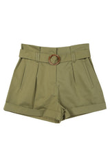 High Waisted Belted Shorts king-general-store-5710.myshopify.com