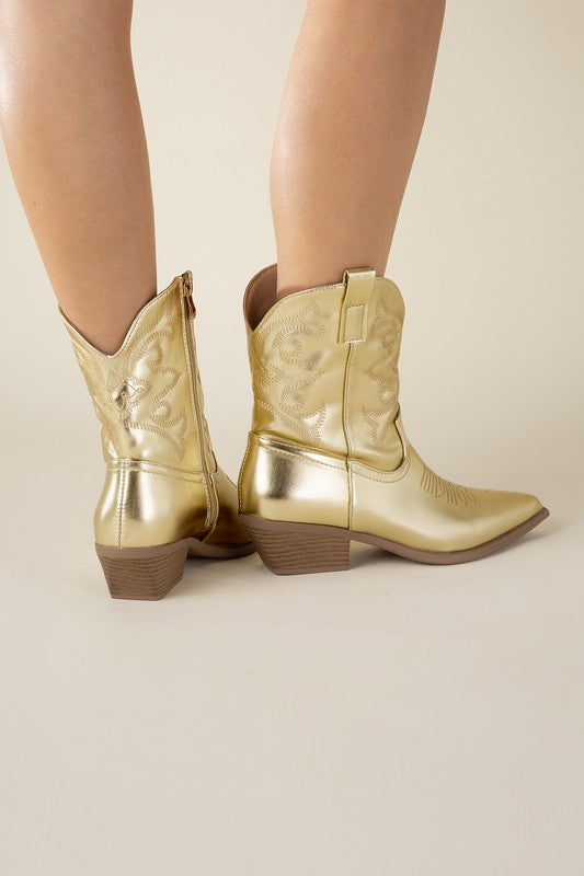 WILLA -1 Western Booties