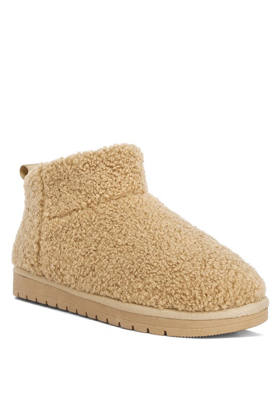 Anatole Fleece Exterior Fluffy Boots king-general-store-5710.myshopify.com