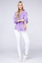 Washed Double Gauze Button Down Shirt king-general-store-5710.myshopify.com