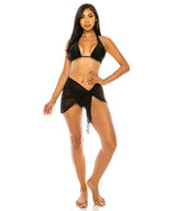 Three Piece Bikini Set with Cover Up king-general-store-5710.myshopify.com