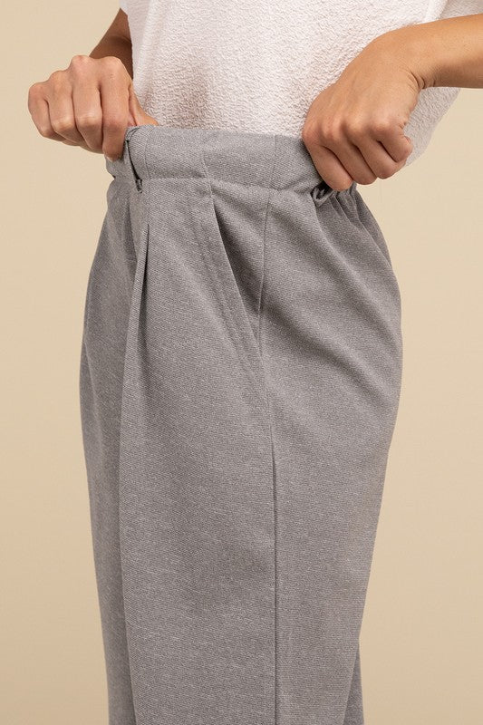 Casual Waffle Trouser Pants