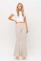 High Rise Super Flare Stretchy Jeans