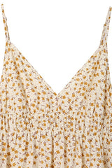 Yellow Floral Tank Dress king-general-store-5710.myshopify.com