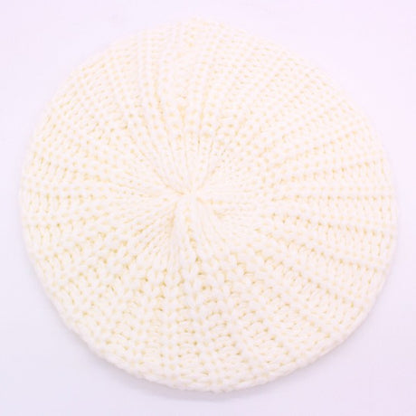 KNITTED CABLE KNIT FASHION BERET king-general-store-5710.myshopify.com