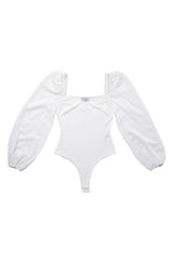 Long Sleeve Shirring Sleeve Bodysuit king-general-store-5710.myshopify.com