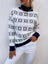 Snowflake Pattern Mock Neck Sweater king-general-store-5710.myshopify.com