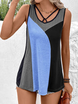 Color Block Tank Top king-general-store-5710.myshopify.com