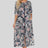 Printed Slit Night Dress with Pockets king-general-store-5710.myshopify.com