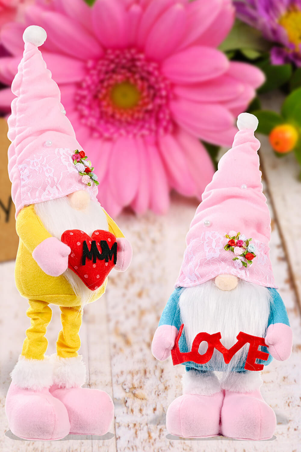 Mother's Day Pearl Decor Faceless Gnome king-general-store-5710.myshopify.com