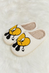 Melody Love Heart Print Plush Slippers king-general-store-5710.myshopify.com