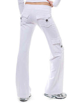 Mid Waist Pants with Pockets king-general-store-5710.myshopify.com