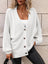 Double Take Button Down Horizontal-Ribbing Longline Cardigan king-general-store-5710.myshopify.com