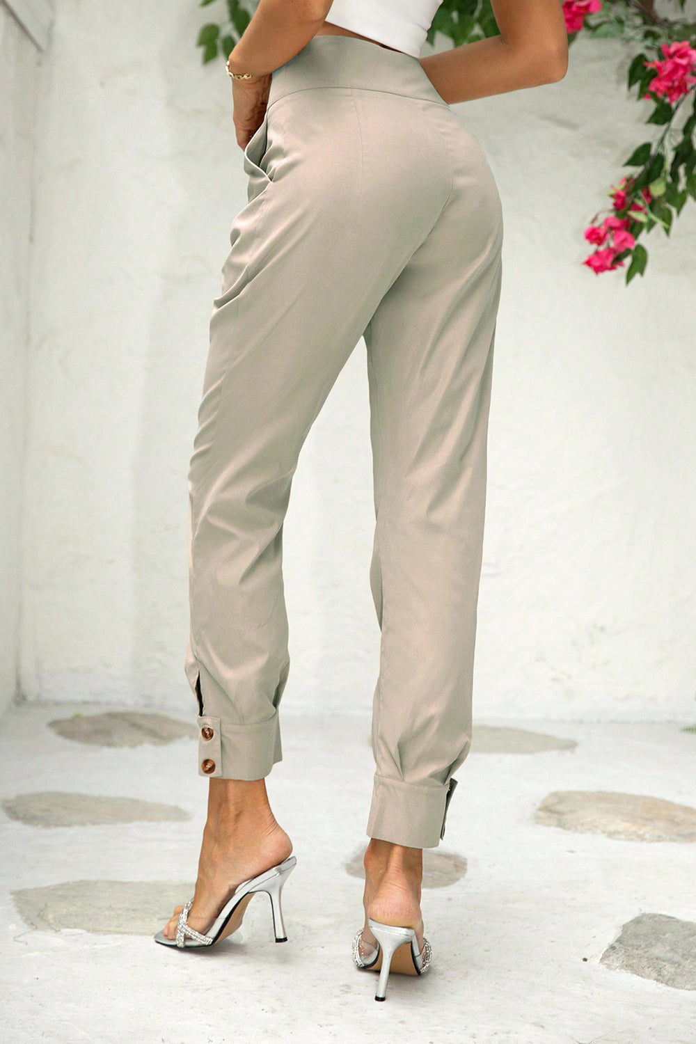 Straight Leg Pants with Pockets king-general-store-5710.myshopify.com