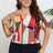 Plus Size Cutout Short Sleeve Blouse king-general-store-5710.myshopify.com