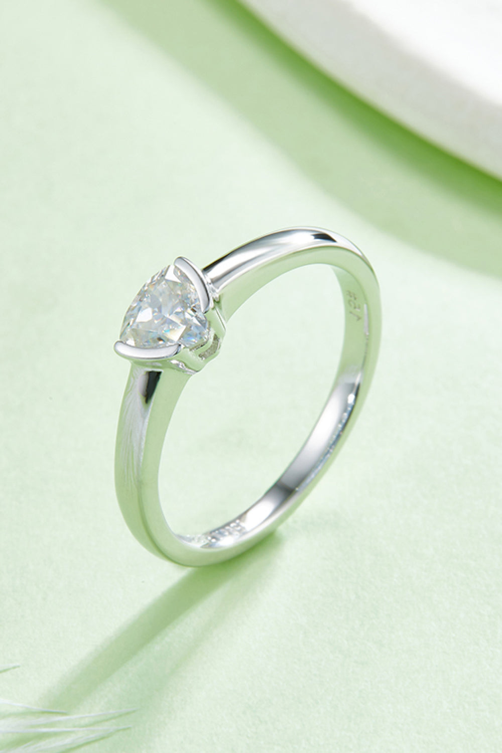 Moissanite 925 Sterling Silver Solitaire Ring king-general-store-5710.myshopify.com