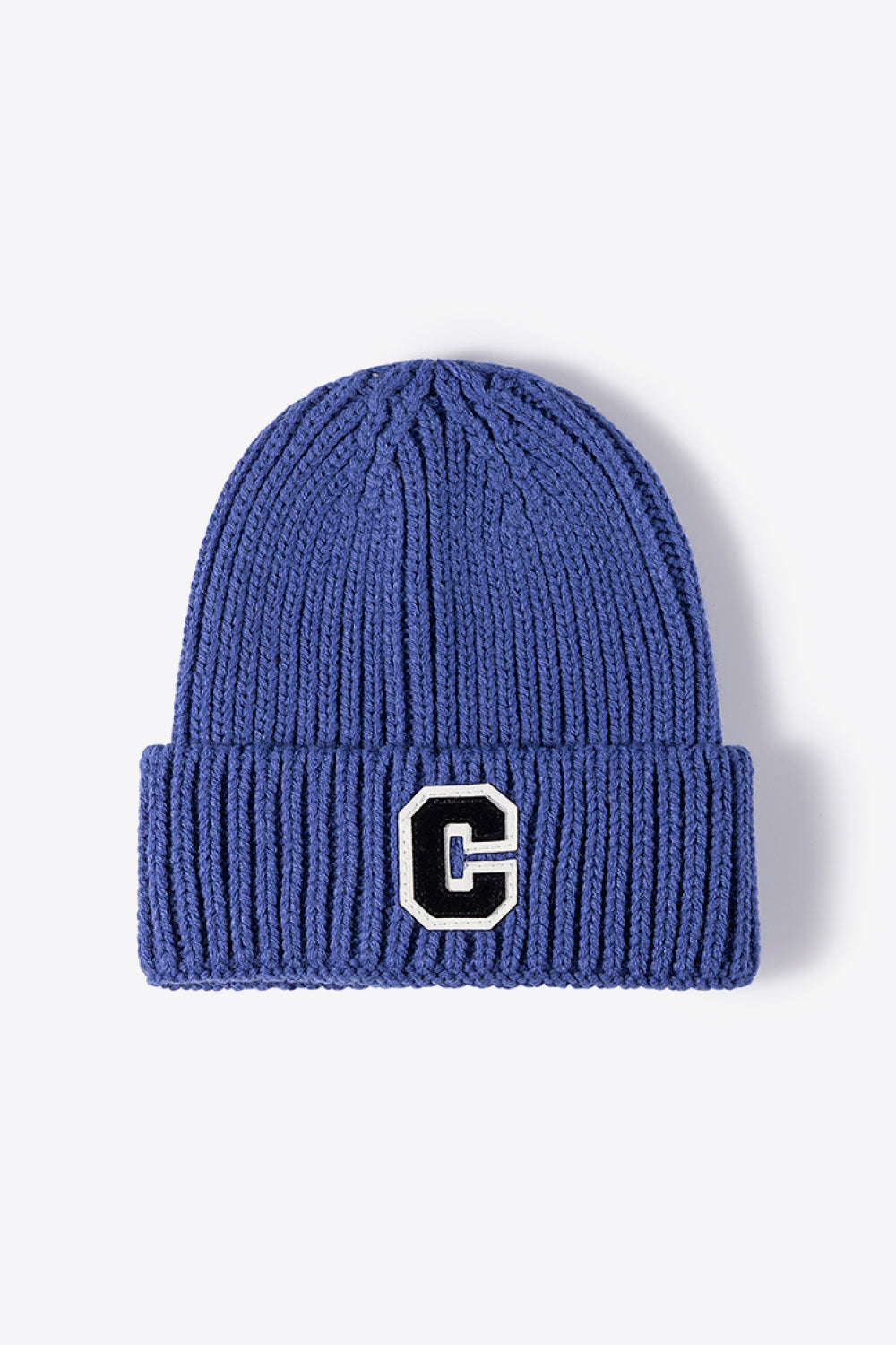 Letter C Patch Cuffed Beanie king-general-store-5710.myshopify.com