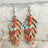 Leaf Shape Wooden Dangle Earrings king-general-store-5710.myshopify.com