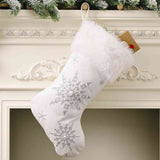 Snowflake Christmas Stocking king-general-store-5710.myshopify.com