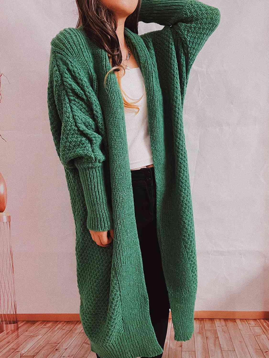 Open Front Longline Cardigan king-general-store-5710.myshopify.com