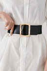 Rectangle Buckle Elastic Wide Belt king-general-store-5710.myshopify.com