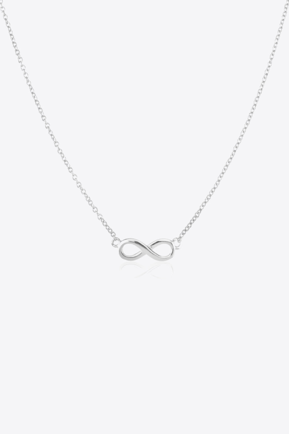 Figure 8 Lobster Clasp 925 Sterling Silver Necklace king-general-store-5710.myshopify.com