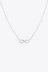 Figure 8 Lobster Clasp 925 Sterling Silver Necklace king-general-store-5710.myshopify.com