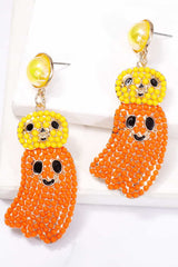 Halloween Ghost Shape Dangle Earrings king-general-store-5710.myshopify.com