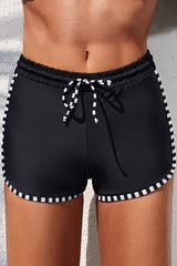 Full Size Contrast Drawstring Waist Swim Shorts king-general-store-5710.myshopify.com