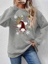 Faceless Gnomes Graphic Drop Shoulder Sweatshirt king-general-store-5710.myshopify.com