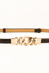 PU Skinny Belt king-general-store-5710.myshopify.com