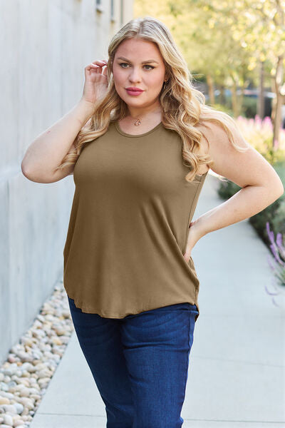 Basic Bae Full Size Round Neck Tank king-general-store-5710.myshopify.com