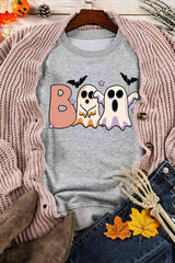 Ghost Graphic Round Neck Sweatshirt king-general-store-5710.myshopify.com