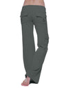 Mid Waist Pants with Pockets king-general-store-5710.myshopify.com