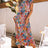 Floral Round Neck Short Sleeve Dress king-general-store-5710.myshopify.com