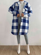 Plaid Collared Neck Button Down Coat king-general-store-5710.myshopify.com