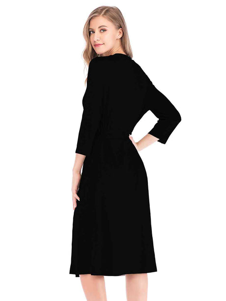 Plunge Tie Front Night Dress king-general-store-5710.myshopify.com