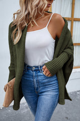 Open Front Long Sleeve Cardigan king-general-store-5710.myshopify.com