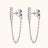 Moissanite 925 Sterling Silver Connected Earrings king-general-store-5710.myshopify.com