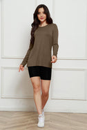 Basic Bae Full Size Round Neck Long Sleeve Top king-general-store-5710.myshopify.com