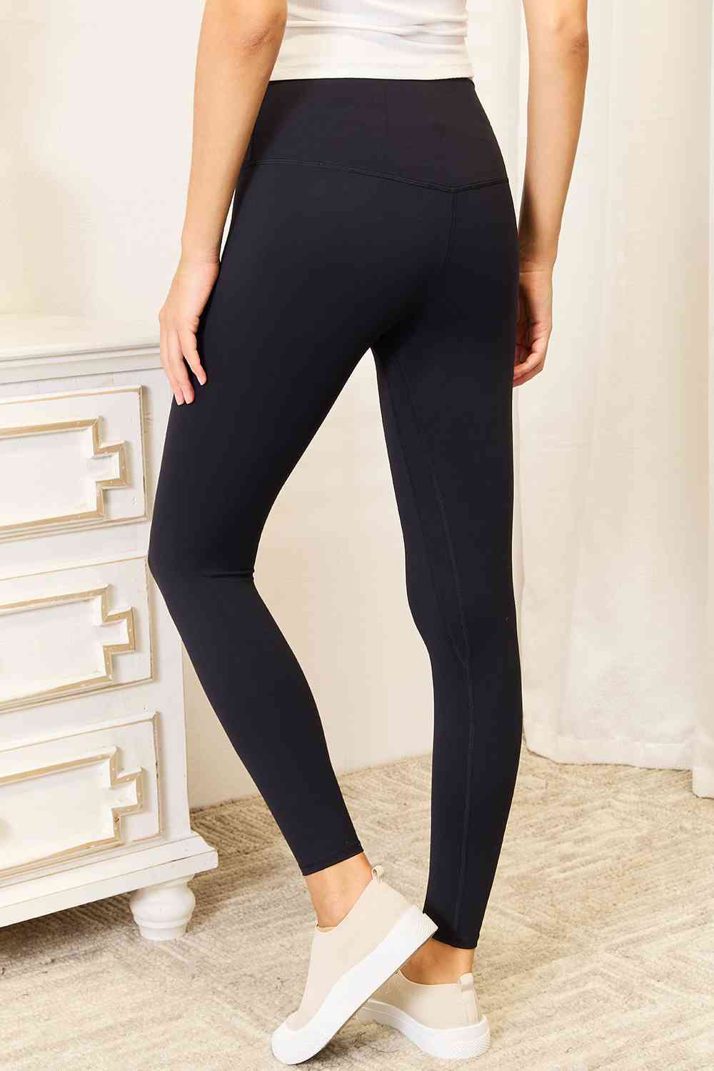 Double Take Wide Waistband Sports Leggings king-general-store-5710.myshopify.com